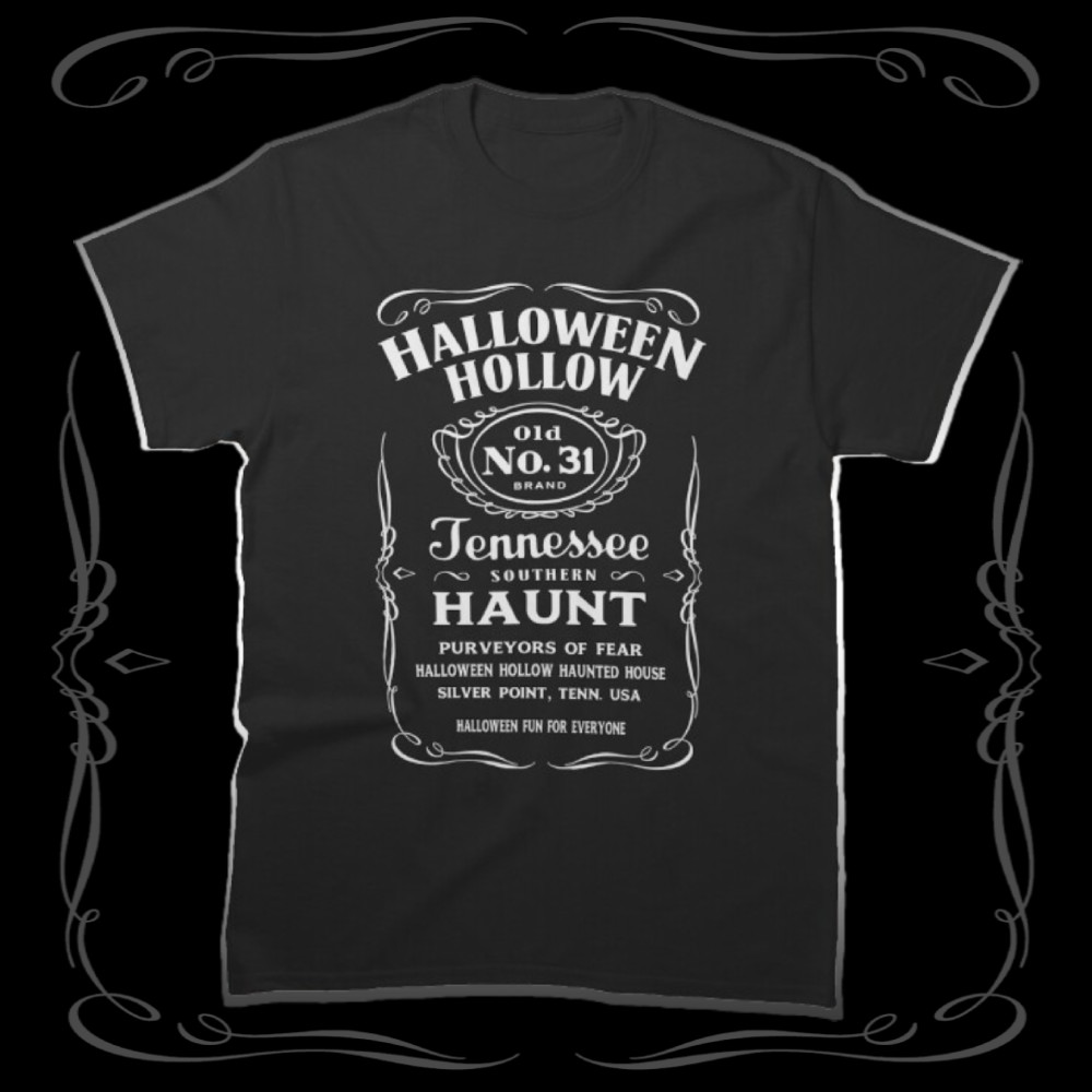 Halloween Hollow Whiskey logo design