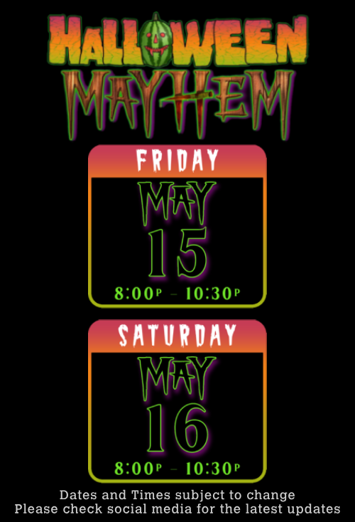 Halloween Hollow Haunted House 2025 Schedule